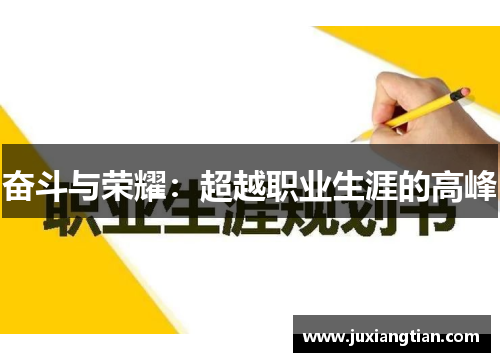 奋斗与荣耀：超越职业生涯的高峰